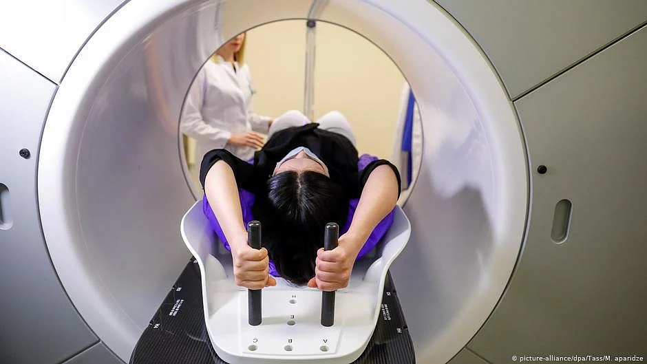 Representative image of a cancer patient getting an MRI scan (Photo: National Herald archives)