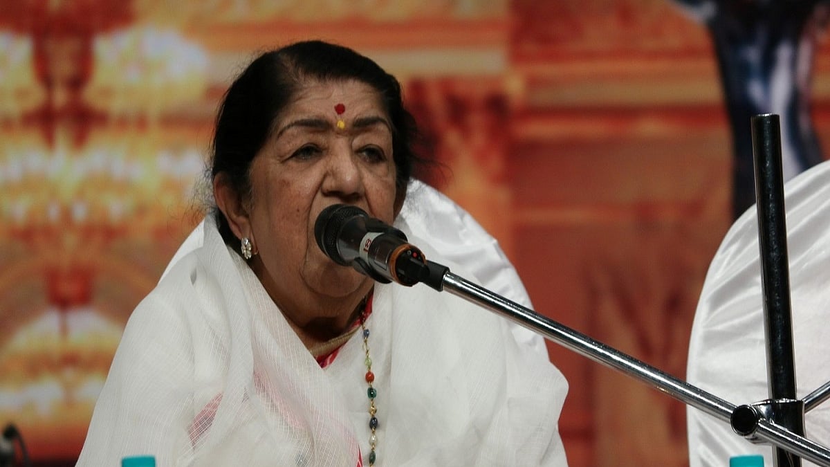 Singer Lata Mangeshkar (Photo Courtesy: IANS)