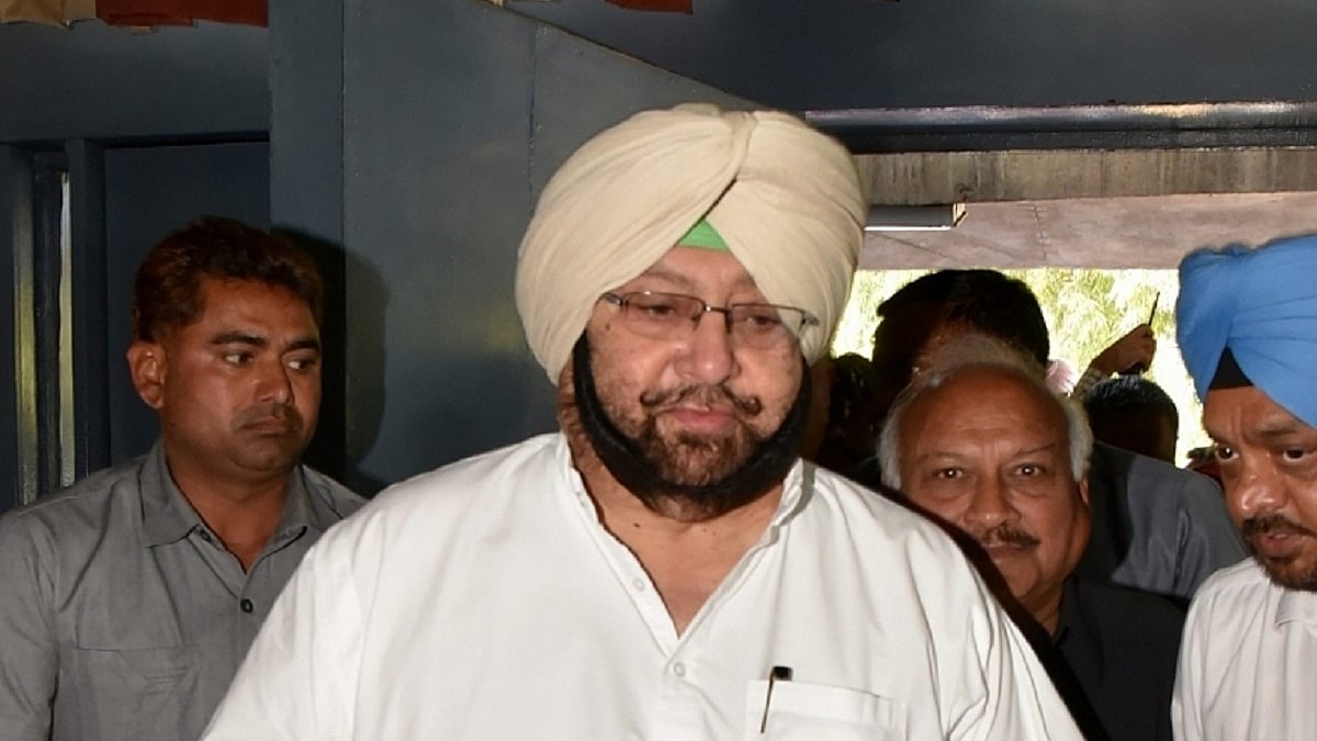 Punjab Chief Minister Amarinder Singh (Photo Courtesy: IANS)