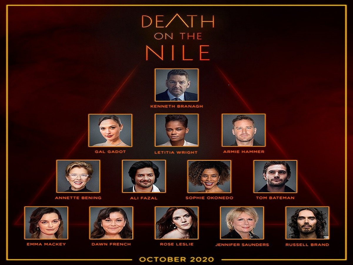 Ali reunites with cast of ‘Death on the Nile’ to kick off promotions, Armie Hammer shares first glimpse
