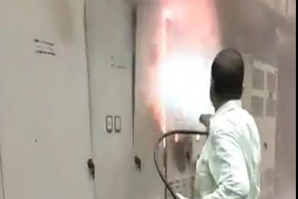9 people feared trapped as fire breaks out at Telangana hydel power plant 