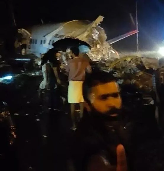 Air India Express plane skids, overshoots runway at Kozhikode airport; 18 dead, 127 injured