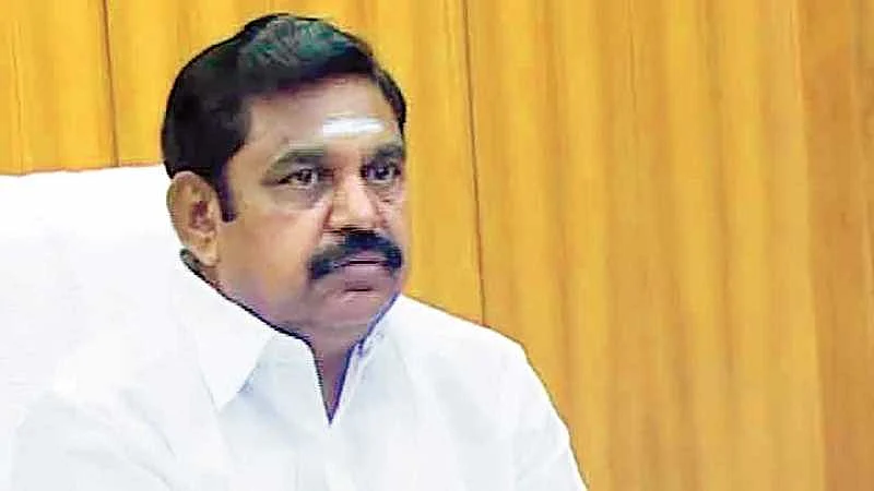 Tamil Nadu CM&nbsp; K Palaniswami (File Photo)