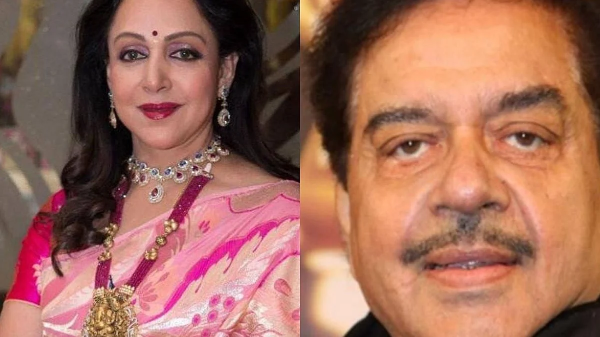 Hema Malini and Shatrughan Sinha