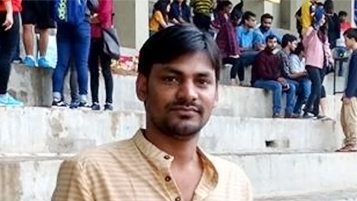 Surya Pratap Bharati (Photo courtesy: Twitter/ @HydUniv