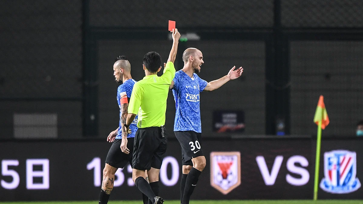 Red cards for deliberate coughing, says FA amid COVID-19 pandemic