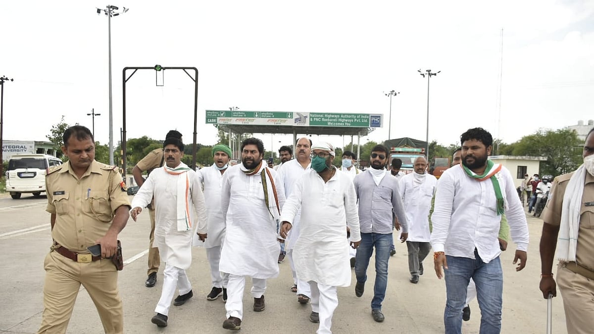 Uttar Pradesh Congress chief Ajay Kumar Lallu detained yet again on way to meet deceased scribe’s family