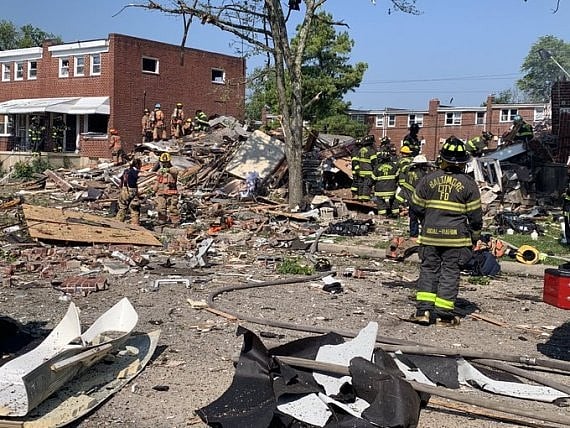 1 dead, 6 injured, 3 homes destroyed in Baltimore gas explosion