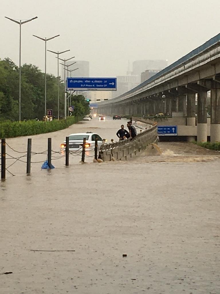 Incessant rains lash Delhi-NCR, many areas under waist-deep water, more rain very likely