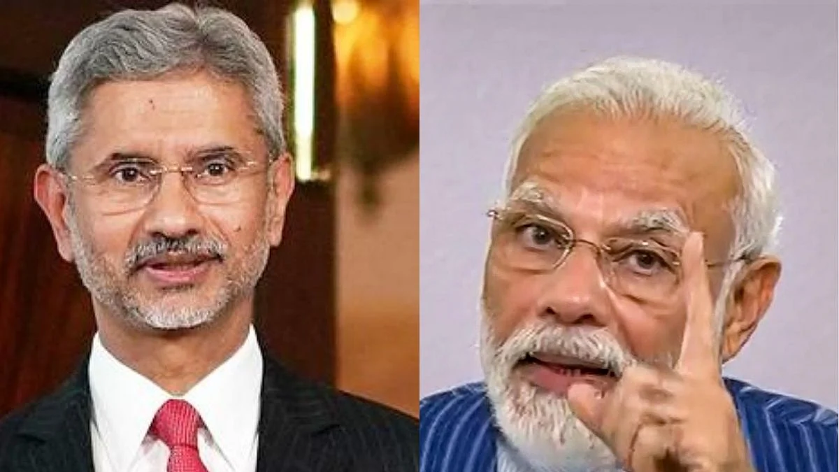 External Affairs Minister S Jaishankar and PM Narendra Modi