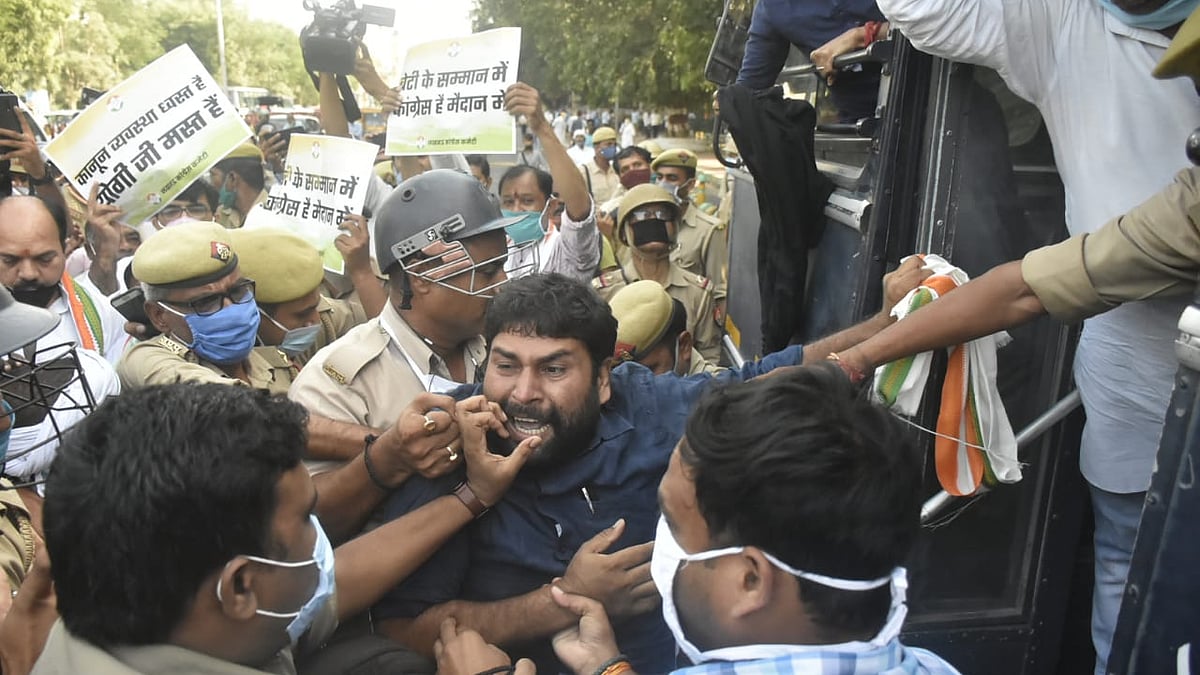 From Delhi to Lucknow, Congress holds protests following death of Hathras gang rape victim