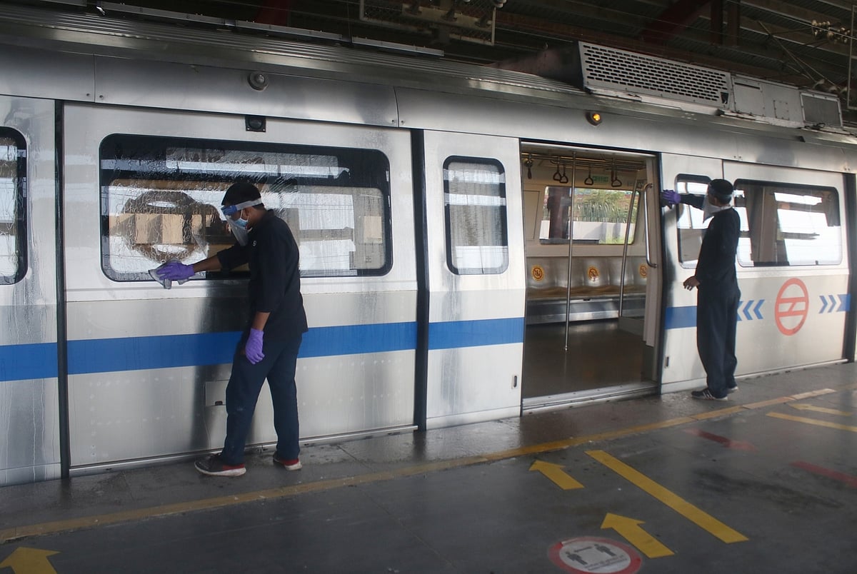 Blue, Pink lines of Delhi Metro resume services after 171 days