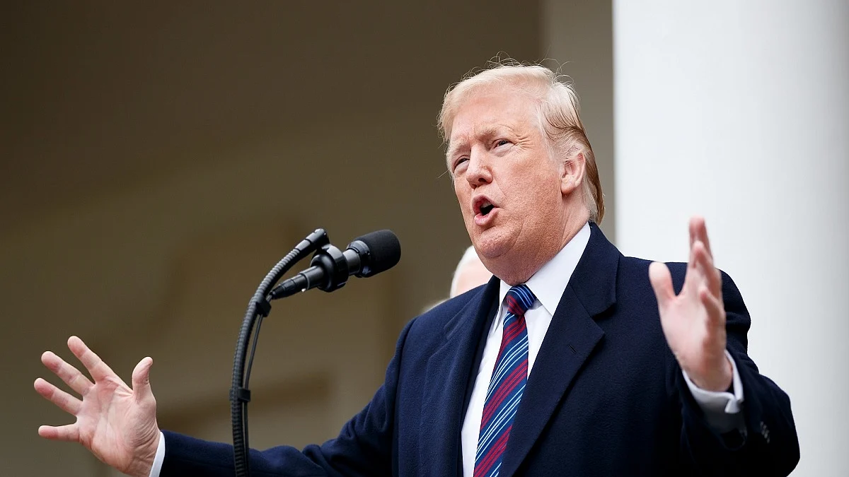 US President Donald Trump (Photo Courtesy: IANS)