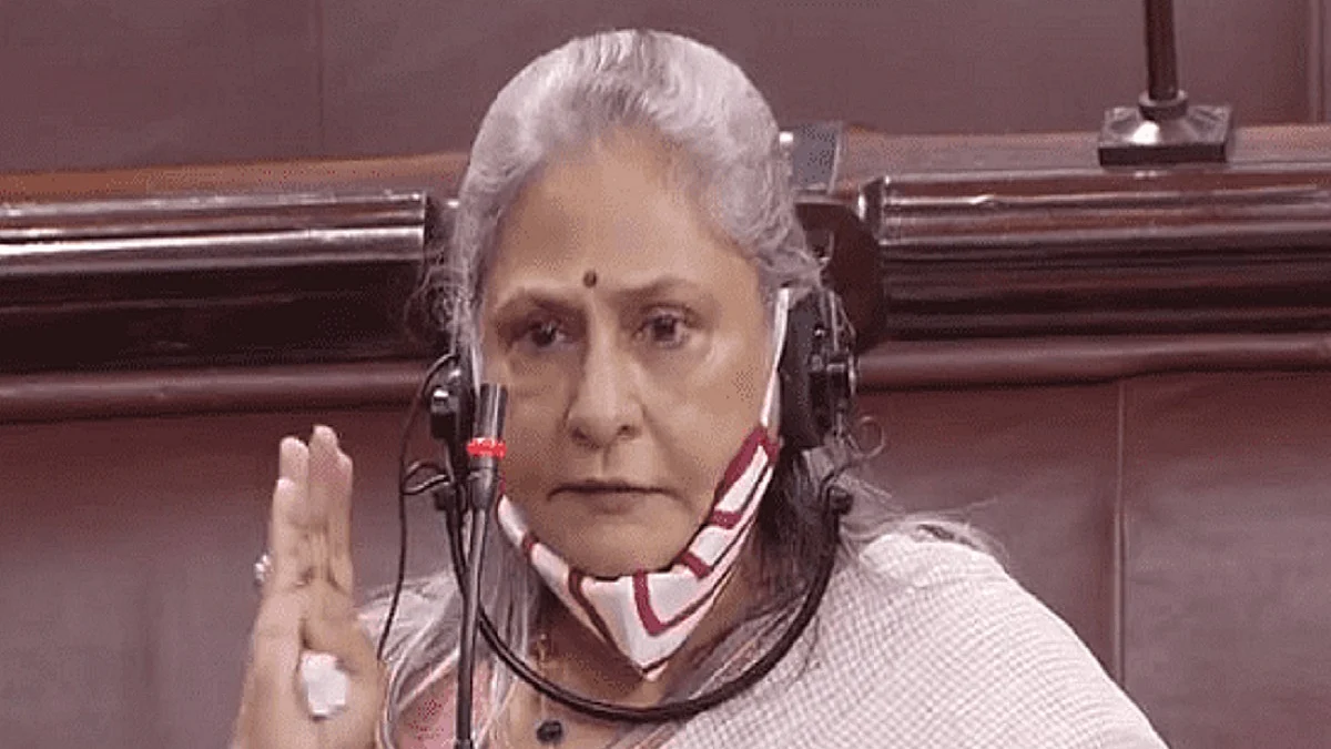 Rajya Sabha MP, Jaya Bachchan (Photo Courtesy: Social Meida)