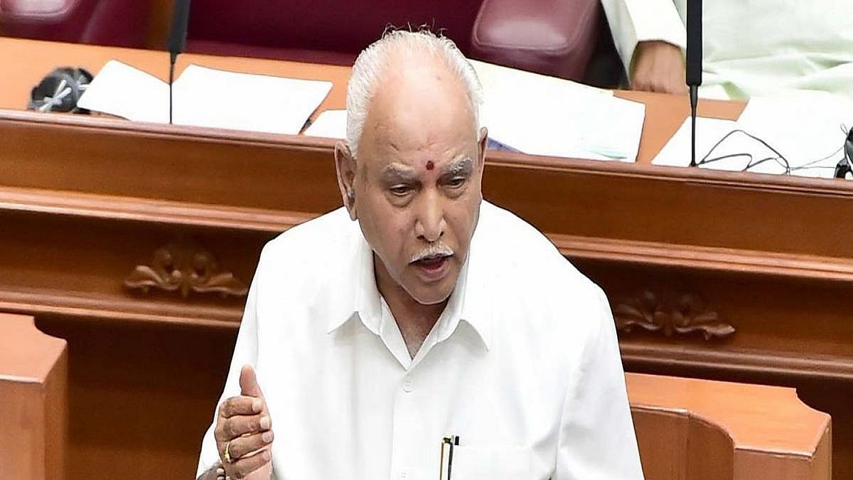 Karnataka Chief Minister YS Yeddyurappa (Photo Courtesy: IANS)