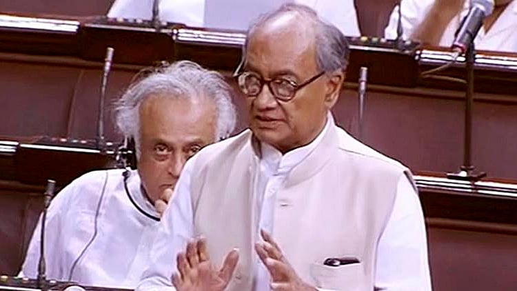 Digvijay raises scarcity of oxygen for COVID patients in Rajya Sabha