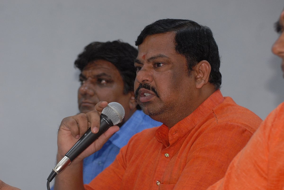 BJP MLA T Raja Singh (IANS Photo)