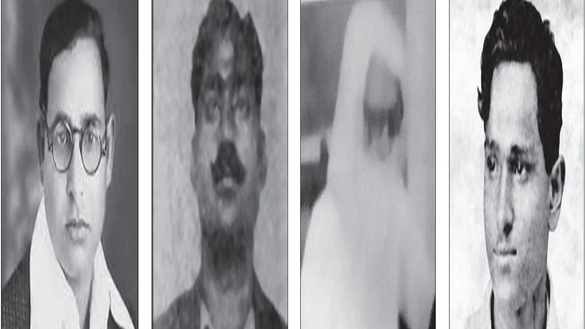  Gaya Prasad, Mahabir Singh, Mahabir Singh’s brother Balvir and Batukeshwar Dutt &nbsp;