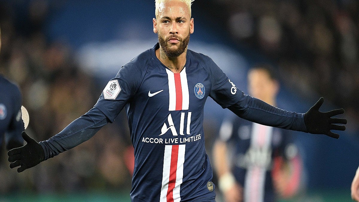 Paris Saint-Germain (PSG) striker Neymar (Photo Courtesy: IANS)