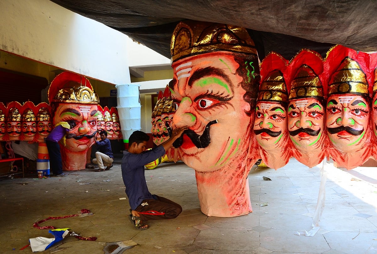 Dreams going up in smoke? Dussehra brings little cheer for effigy makers