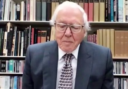 Indira Gandhi peace prize conferred upon BBC broadcaster and natural historian David Attenborough 