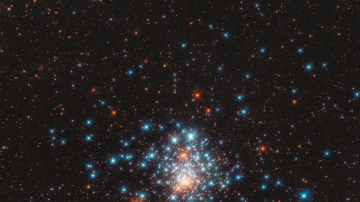 New Hubble image shows colourful stars packed close together
