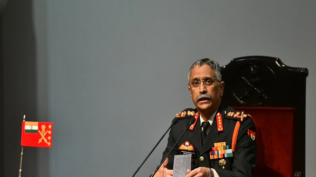 Indian Army chief General Manoj Mukund Naravane (Photo Courtesy: IANS)