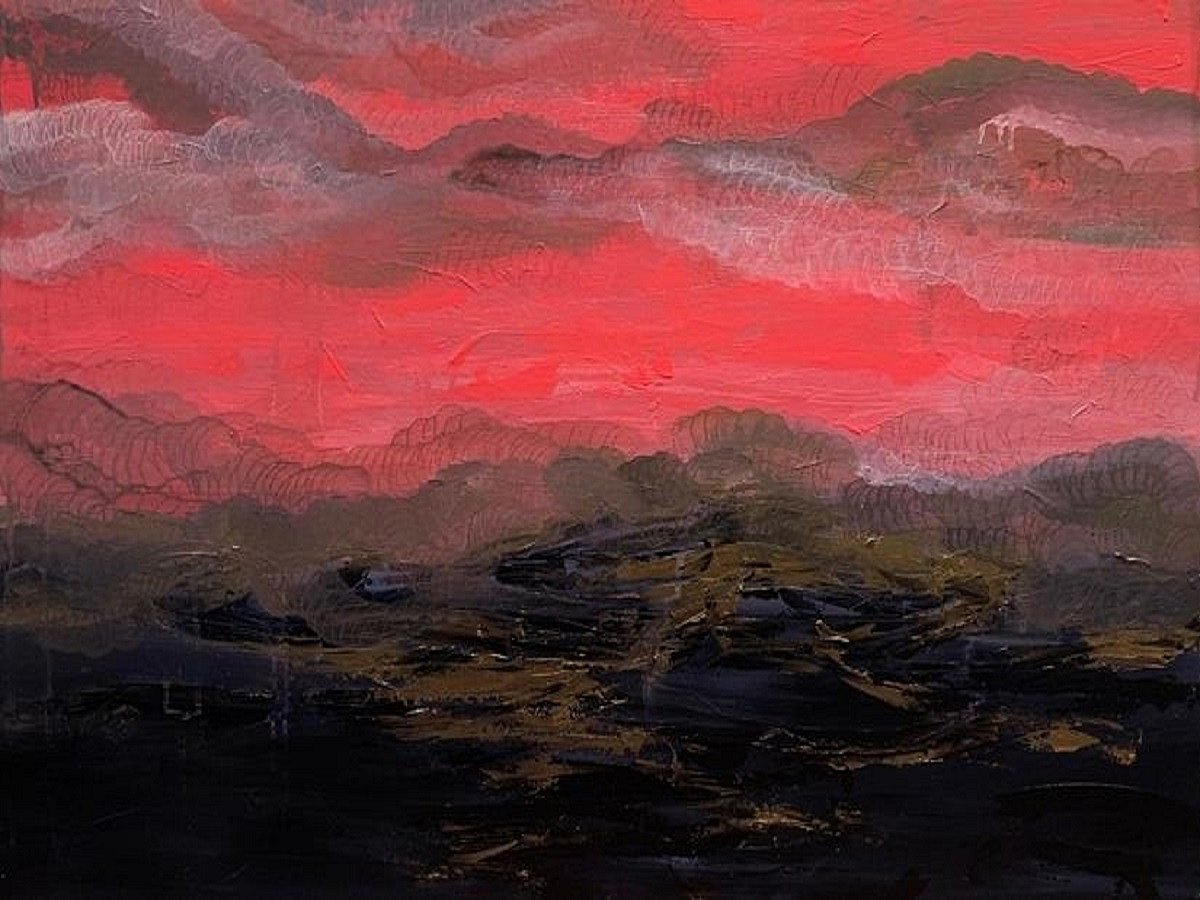 On-view abstract art captures nature’s many moods  