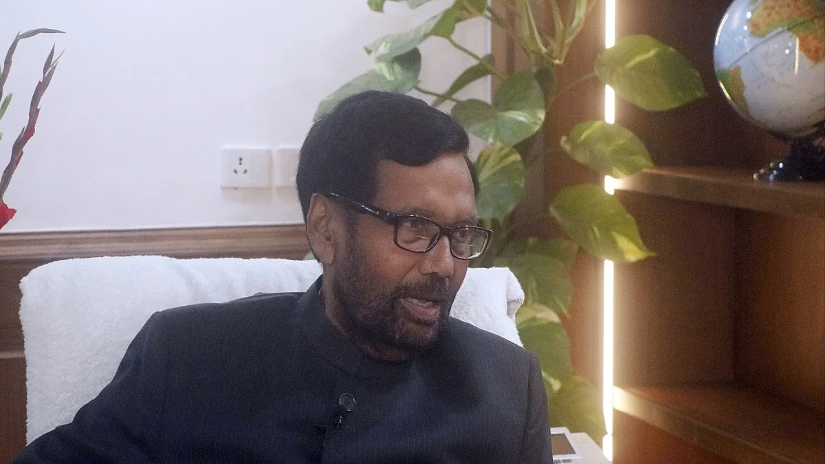 Union minister Ram Vilas Paswan (Photo Courtesy: IANS)