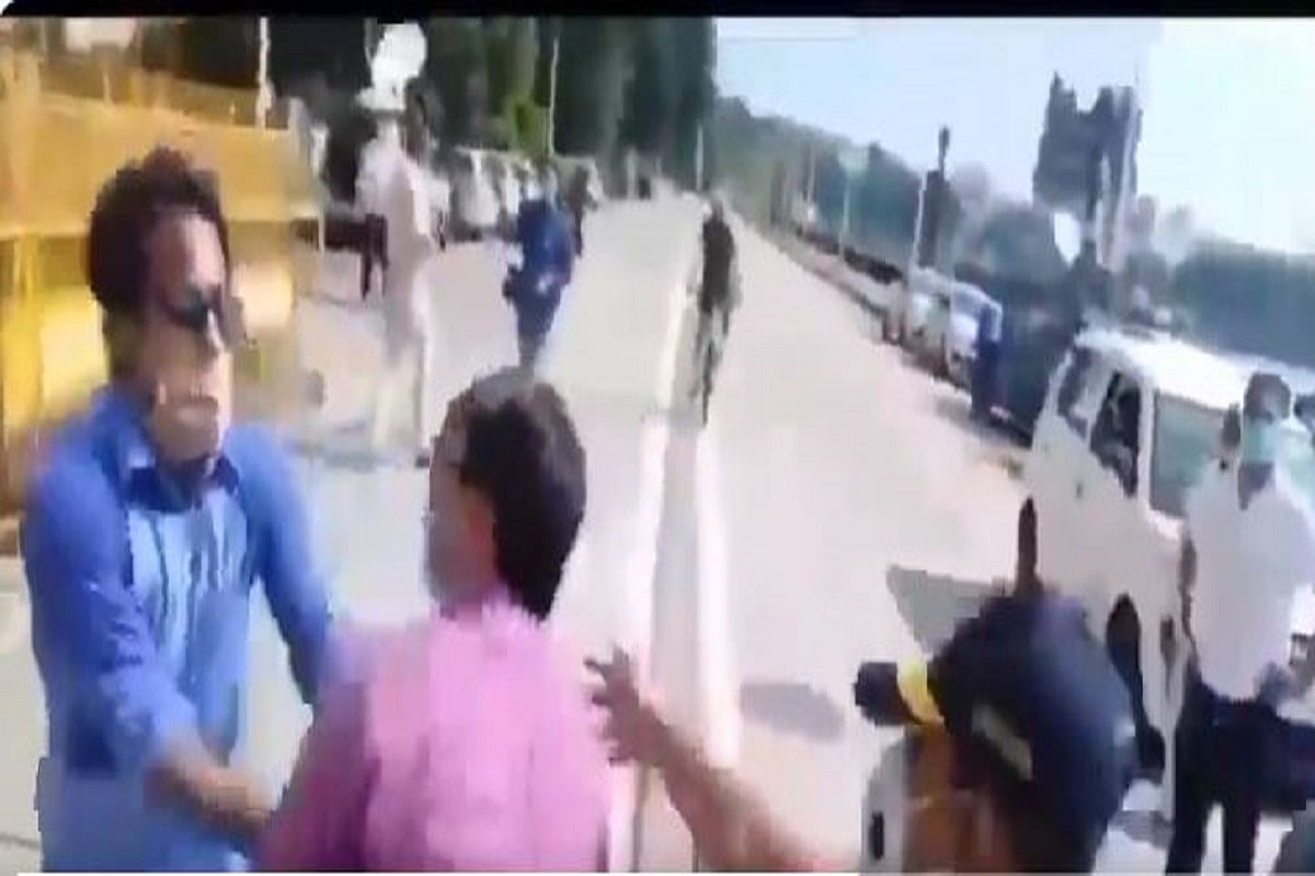 Screenshot from the video
