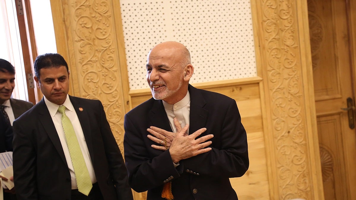  Afghan President Mohammad Ashraf Ghani (Photo Courtesy: IANS)