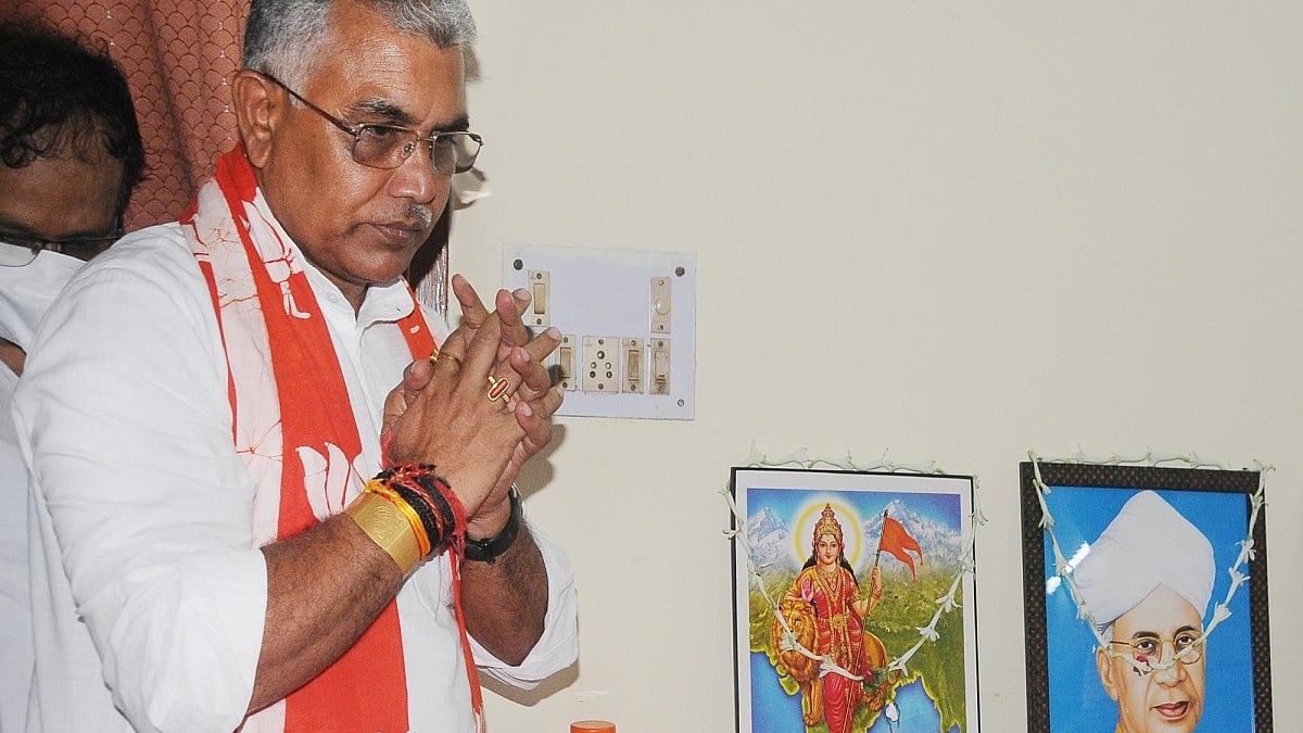 WB BJP president Dilip Ghosh (Photo Courtesy: IANS)