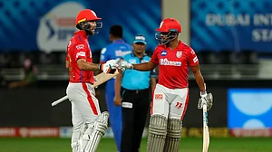Dhawan’s historic hundred goes in vain as KXIP outplay Delhi Capitals