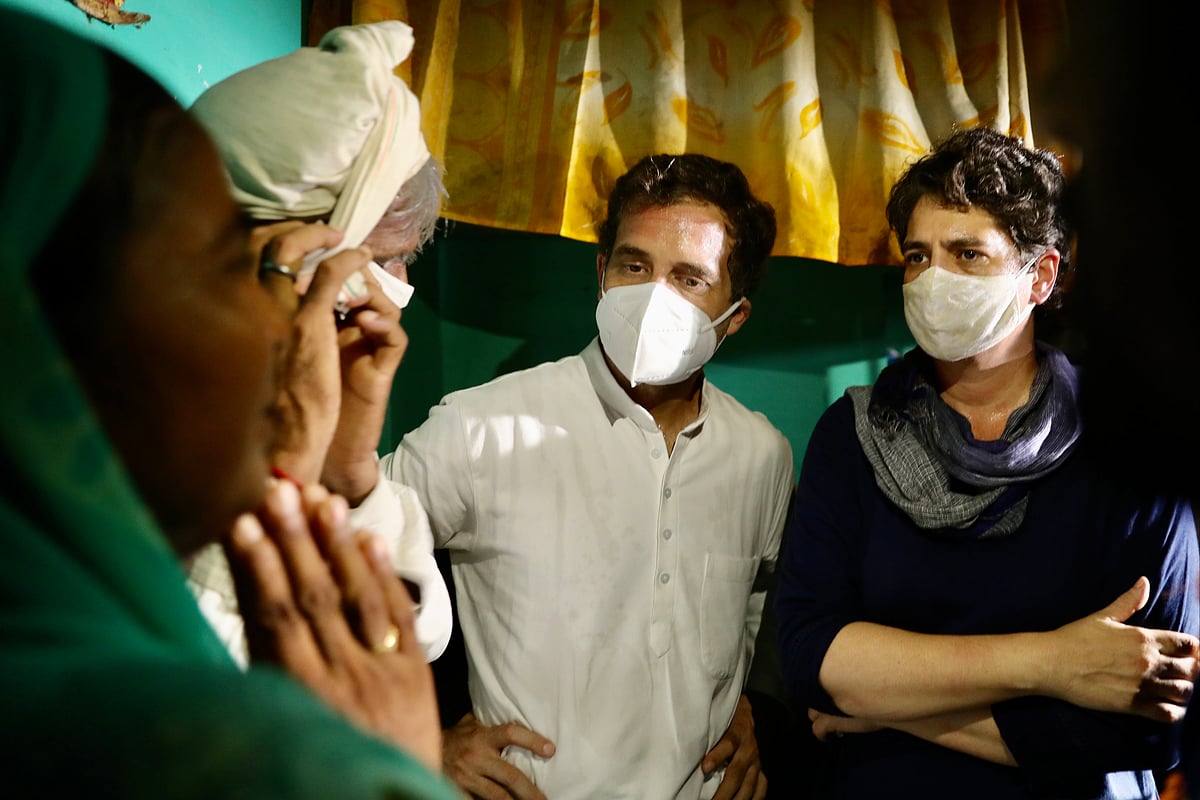 WATCH VIDEO: Priyanka consoles Hathras gang-rape victim’s mother, says ‘I felt her pain and suffering’