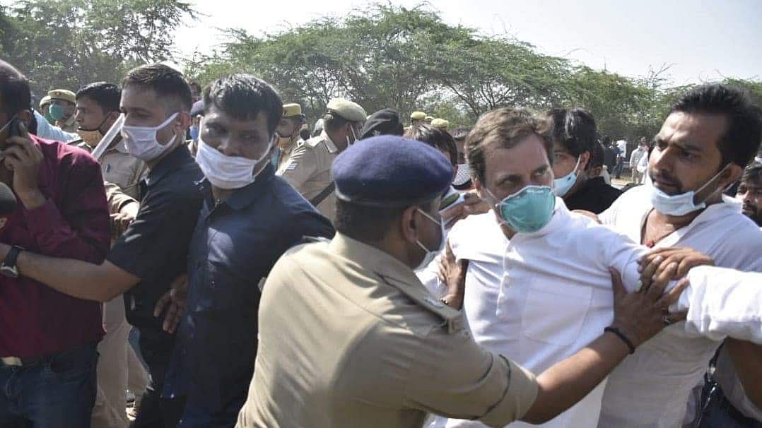 NHRC issues notice to UP Chief Secretary, DGP over manhandling of Rahul Gandhi by police