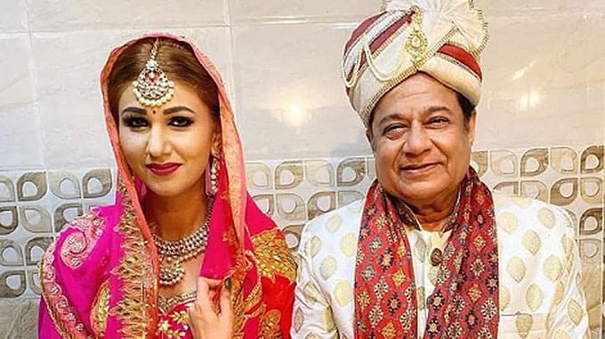 Anup Jalota reveals truth behind viral marriage photo; says, no I haven’t married  Jasleen