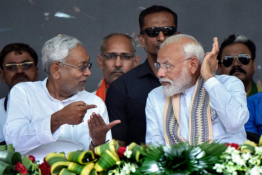 Bihar Polls: Modi-Nitish rivalry on display in first joint rally, gulf likely to widen in coming times