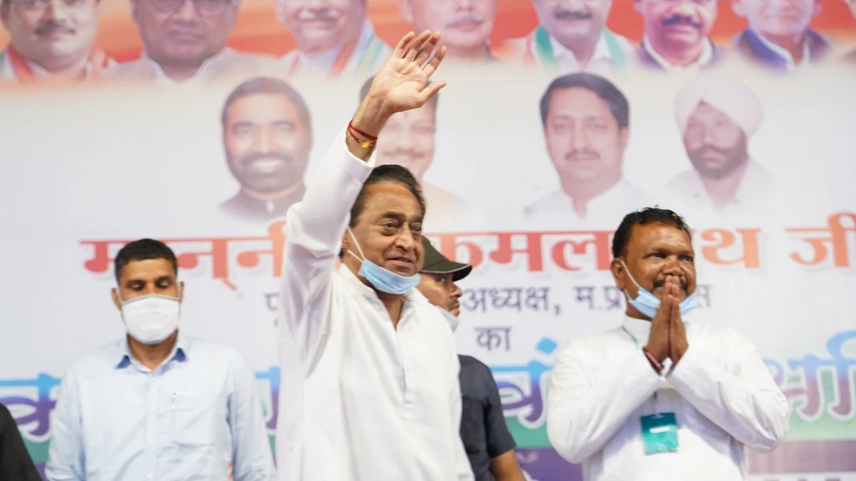 MP bypolls: Ex-CM Kamal Nath’s convoy allegedly attacked by BJP workers, stones pelted; Congress seeks action