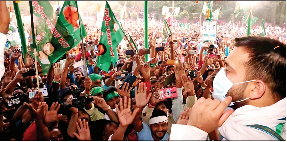 Tejashwi Yadav rides a tailwind in Bihar: rattled Nitish and BJP try to catch up