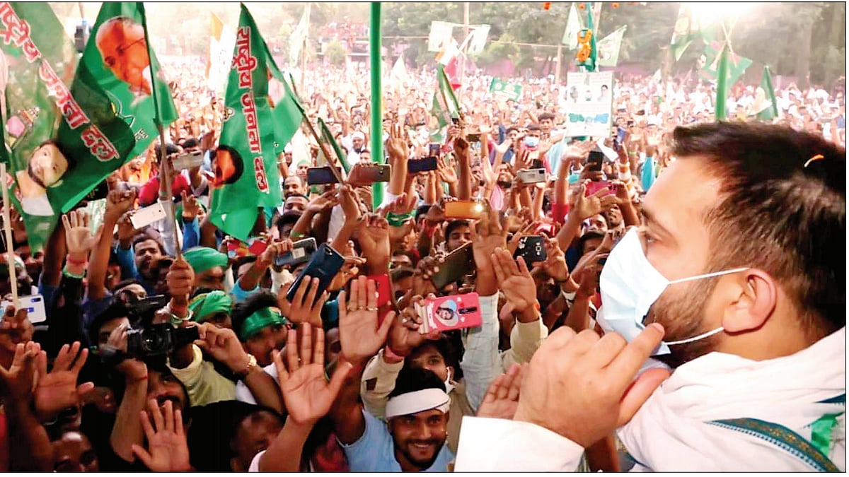 Tejashwi Yadav rides a tailwind in Bihar: rattled Nitish and BJP try to catch up