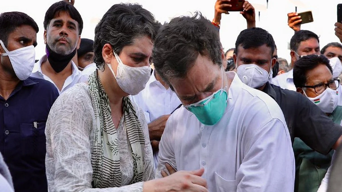 Rahul Gandhi and Priyanka Gandhi (Photo Courtesy: Twitter/@INCUttarPradesh)