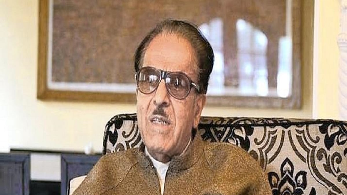 Prof Saifuddin Soz (File photo)