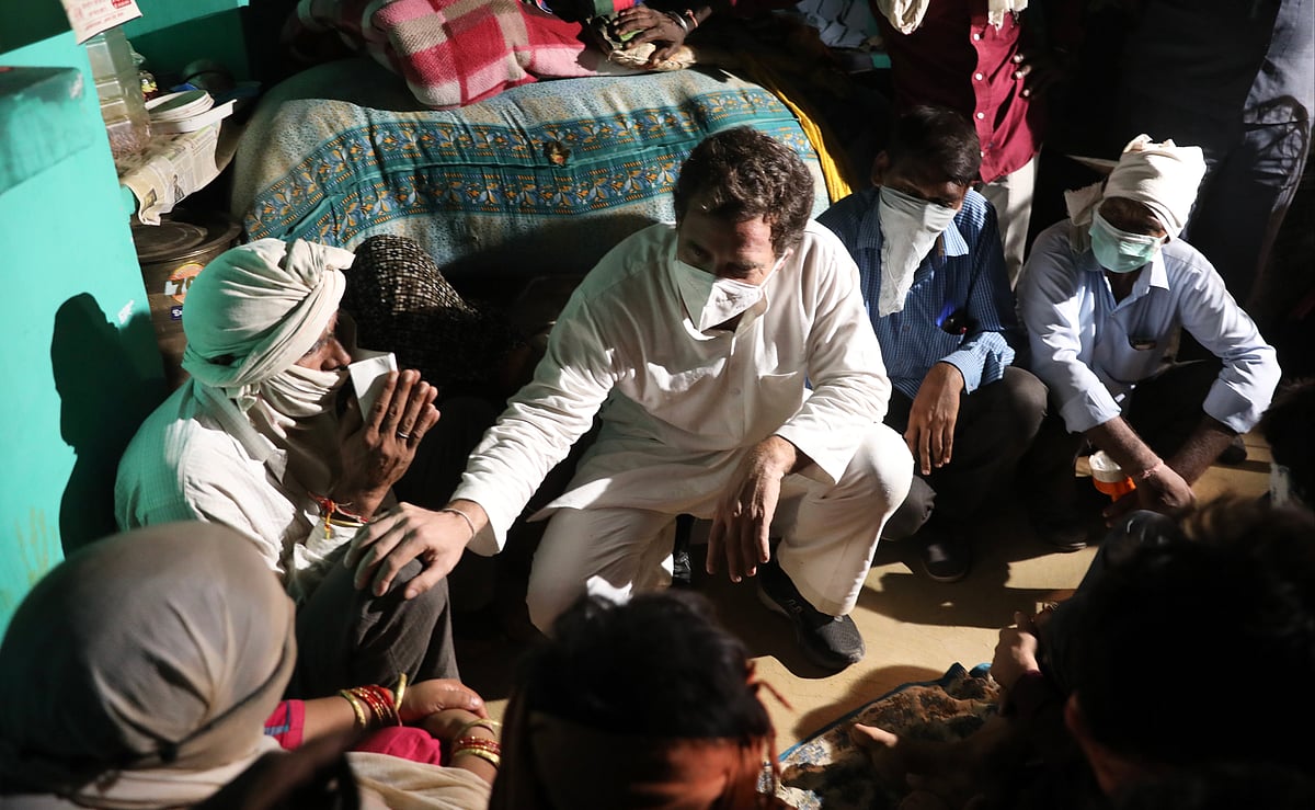 WATCH VIDEO: Priyanka consoles Hathras gang-rape victim’s mother, says ‘I felt her pain and suffering’