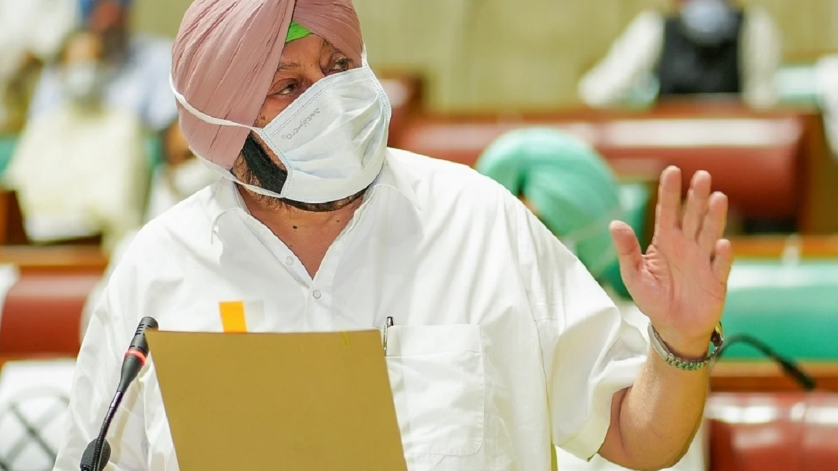  Punjab Chief Minister Amarinder Singh (Photo Courtesy: IANS)