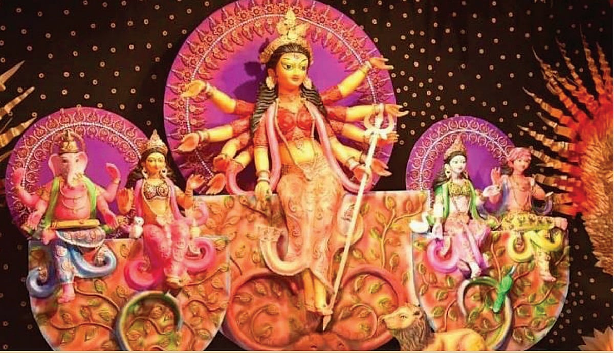 Crowds missing but Kolkata greets ‘Ma Durga’ as caregiver and migrant mother... 