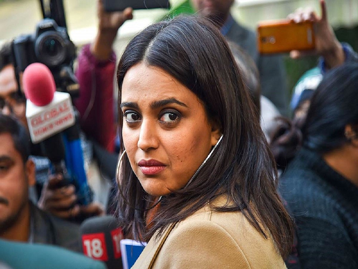 Swara Bhaskar applauds Bollywood’s decision to sue Arnab &Co