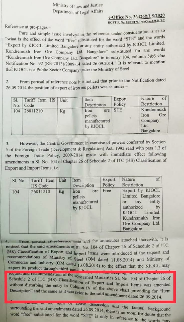 EXPOSE: A tweak in rule and iron ore export scam  worth Rs 2 lakh crores  under Modi govt, claims Congress