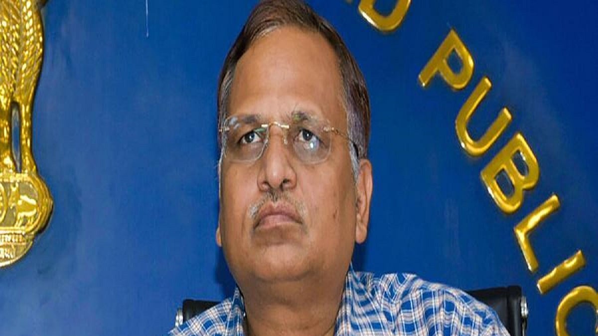 Delhi Health Minister Satyendar Jain (File photo)