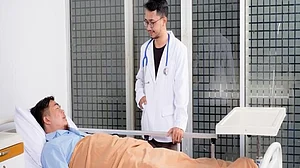 Disability due to delayed treatment of a brain stroke