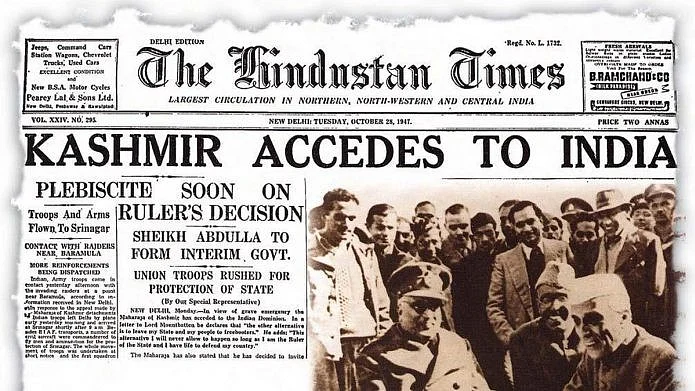 RSS, which tried to separate Jammu from Kashmir, is observing J & K’s Accession today